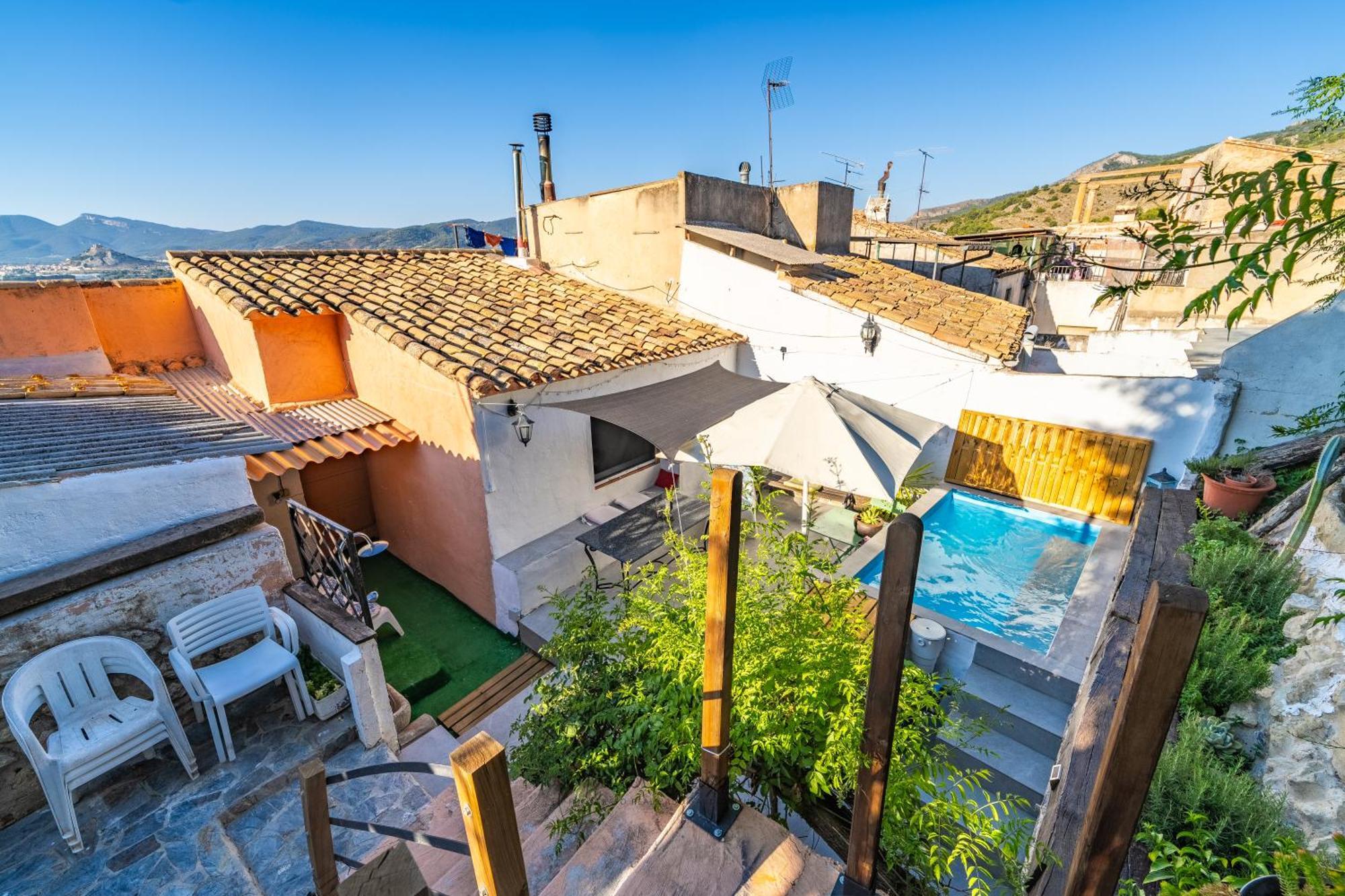 Casa Cuquet De Llum Onil Villa Eksteriør billede